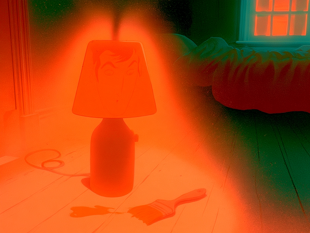 Rejected: the brush is already on the floor before the shot starts