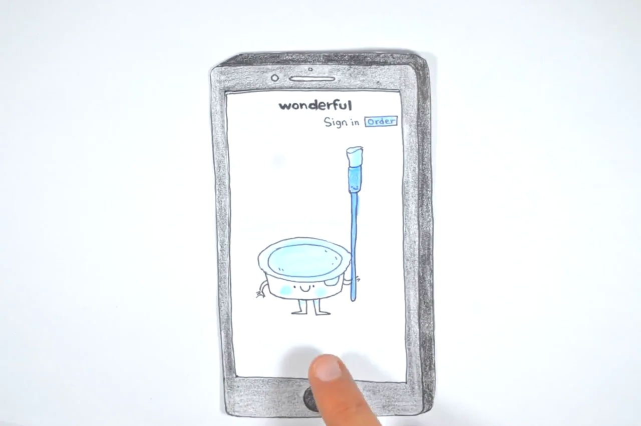 Wonderful — paper animation