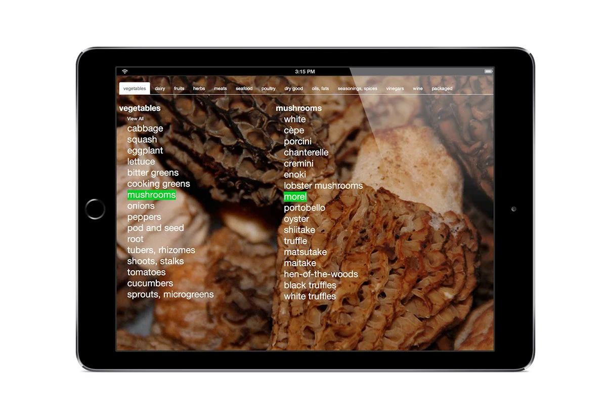 Ingredients App