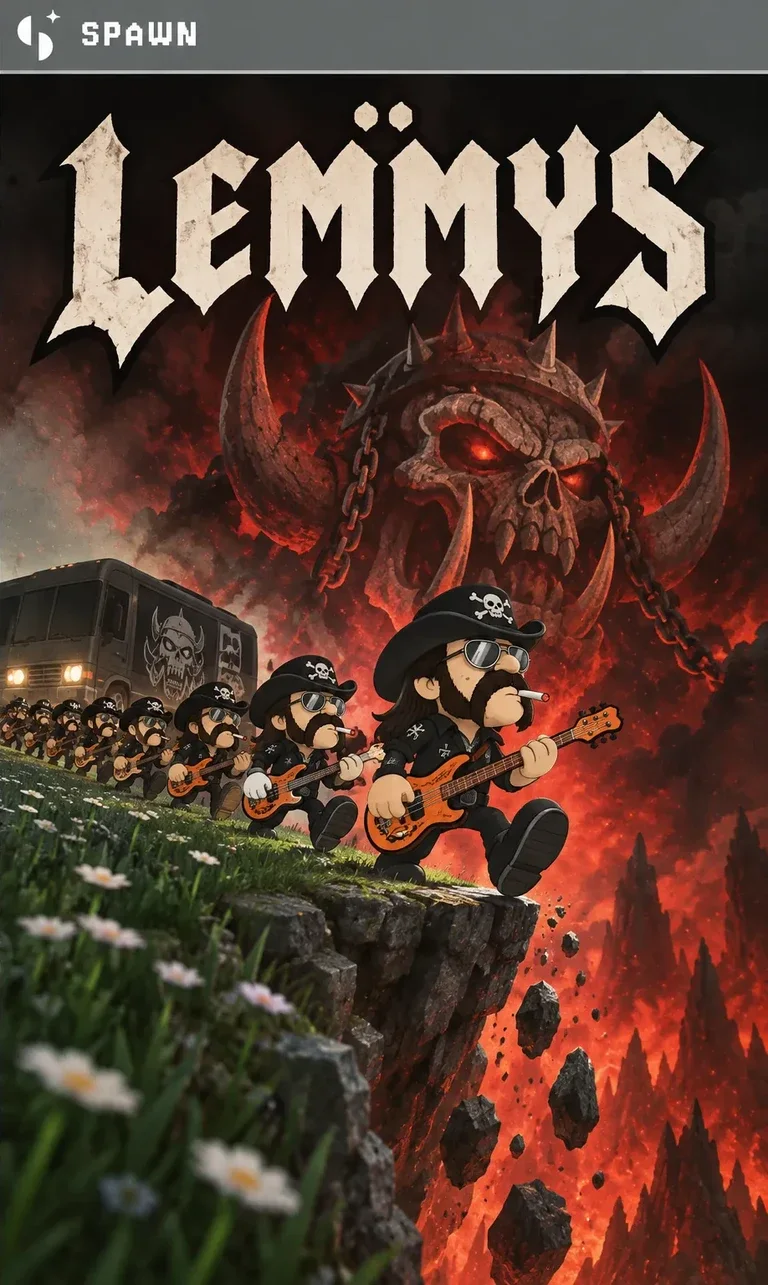 Lemmys — original Spawn cover