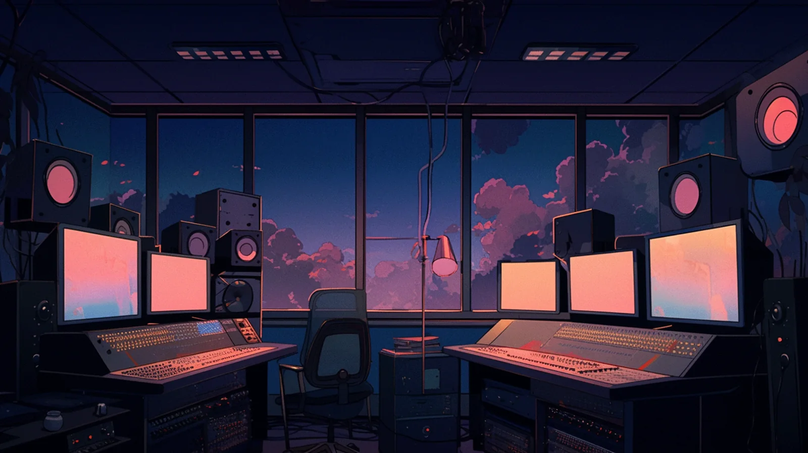 Original Trackshack studio art